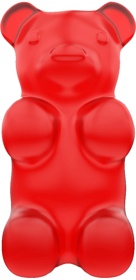 12 powerhouse miracle molecules combined into 1 tasty gummy, by Gummbear's "Grow Hair Grow - Hair Vitamin Gummies" fortified with 5,000mcg Biotin