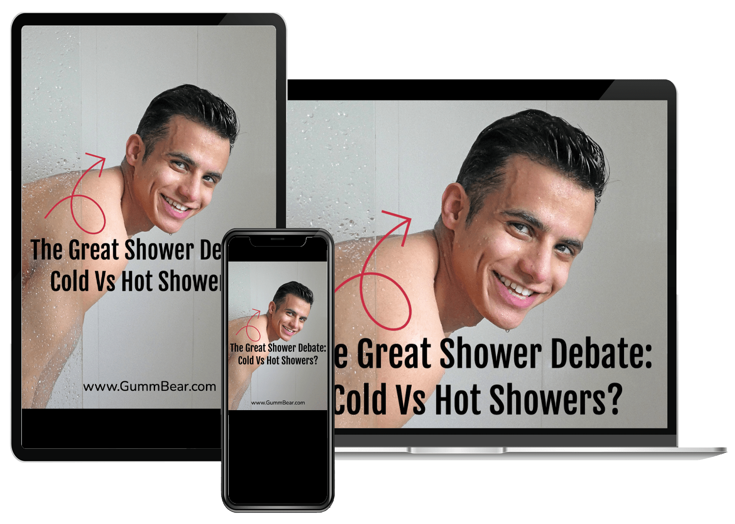 GummBear Short e-Article - The Great Shower Debate: Cold Shower VS Hot Showers