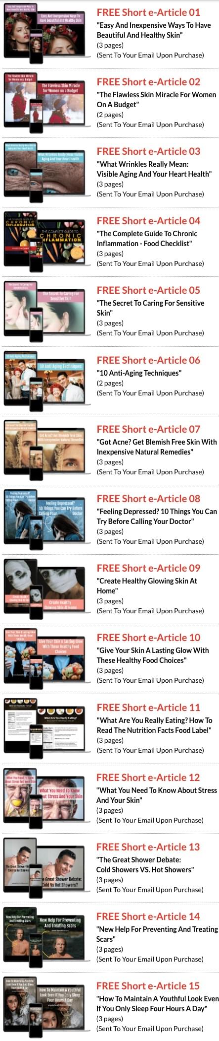 GummBear - Free 15 e-Articles Offer When You Buy Now!