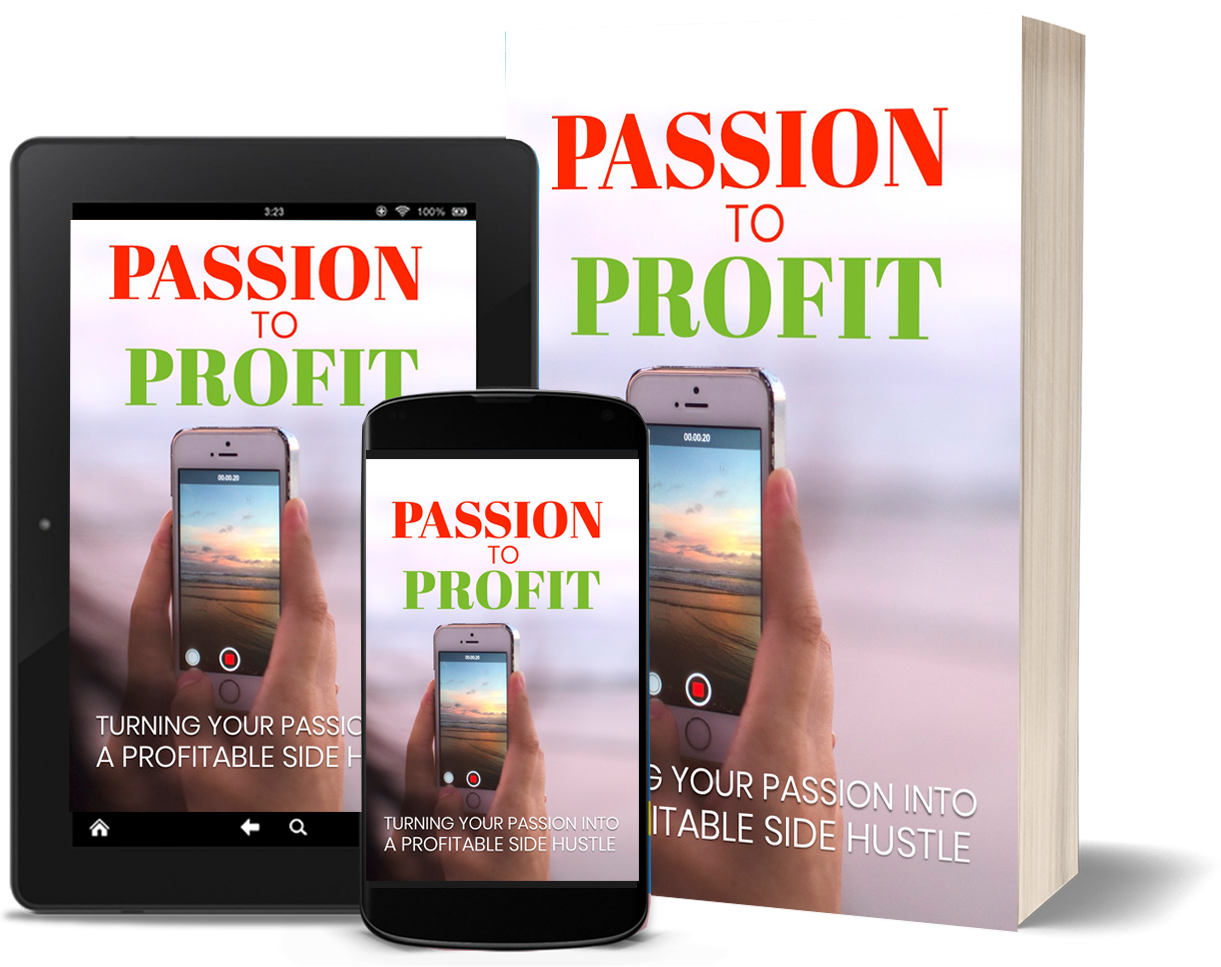 GummBear.com FREE eBook on "Passion To Profit; Turning Your Passion Into A Profitable Side Hustle" (66 pages)