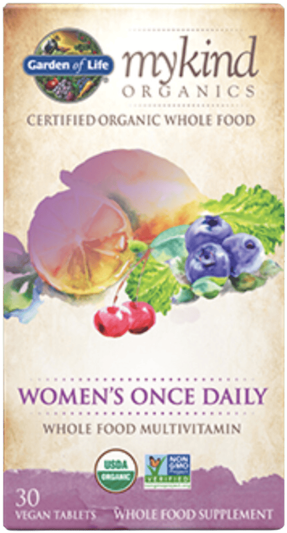 GARDEN OF LIFE MYKIND ORGANICS WOMEN’S ONCE DAILY TABLETS